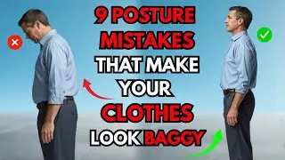 9 Posture Mistakes That Make Your Clothes Look Baggy (Simple Fix for Men Over 50)