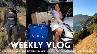 WEEKLY VLOG : I BOUGHT A NEW CAR !! Big girl purchase | Still in my Weightloss era | Makeup haul 
