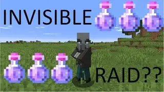 Invisible pillager raid minecraft decent version *****Skip to 3:05 for the invis part.*****