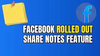 New Feature: How to Share Notes on Your Facebook Profile!