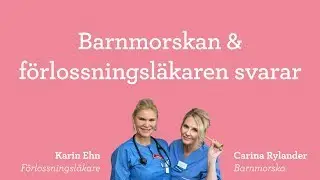 Hur hanterar jag min oro inf&ouml;r f&ouml;rlossningen? Barnmorskorna svarar!