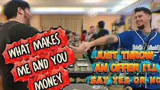 GIVING THE BEST DEALS | At A Local Card Show | Pokemon Vendor POV