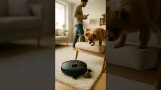 When the Robot Vacuum Meets Dog Poop 💩😂