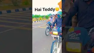 On road public teddy reaction 🤩😇👀🤩 #teddy #public #reaction #viral #video ￼