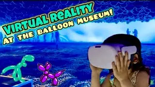 Kids Experience Virtual Reality & More at Balloon Museum! 🎈✈️ #cute #toddlers #miami #art #pakistani