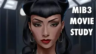 men in black 3 movie study speedpaint | painting with values in procreate