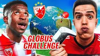GLOBUS NAM SASTAVLJA TIM! CRVENA ZVEZDA SPIN THE GLOBE REBUILDING CHALLENGE FIFA 22