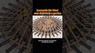 Leonardo Da Vinci was definitely a genius#knowledge #science #shorts
