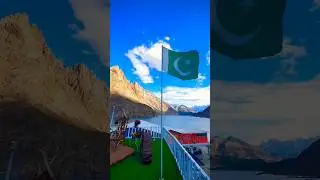 Beautiful Pakistan Flag 🇵🇰 #explorewithfc #pakistanflag #northpakistan #hunzavalley #gilgit