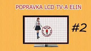 Poravka LCD TV-a Elin #2