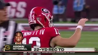 College Football Playoff National Championship (Highlights) - Georgia Bulldogs Vs. TCU Horned Frogs