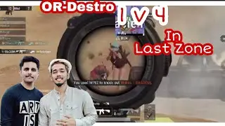 OR Destro 1v4 clutch in last zone || OR Anto - OR Vexe - Aditya - Team X 420OP || Competitive Scrims