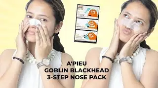 Black Heads Remover | A'PIEU Goblin Blackhead 3-Step Nose Pack | Beautytalk