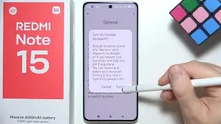 Redmi Note 15: How to Turn On Google Assistant