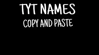 Agario|TYT NAMES! copy and paste