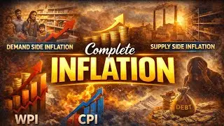 Type of inflation explain for UPSC  | Indian economy | GS explain for UPSC