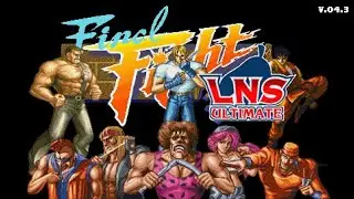 Vídeo, aleatório de FFLNSU com 4 players Personagens, Guy, Punisher, Iori e Lucia