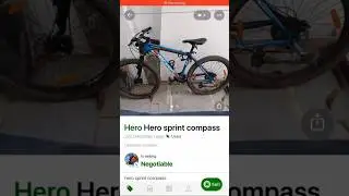 2022 #Hero #Sprint #Compass hybrid for negotiable price on Sprocket in #India 🇮🇳