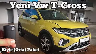 Yeni Vw T-Cross Style 1.0 Tsı 7 Dsg