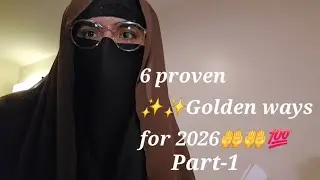 7 points towards Success for 2026. Yes, this is for you . #muslimah #inspiration 