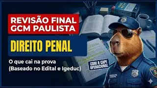 GCM Paulista PE  Revisão Final de Direito Penal