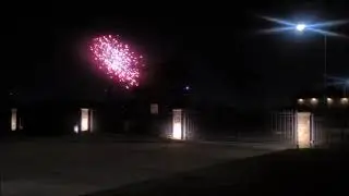 Fireworks for New Years Day 2026
