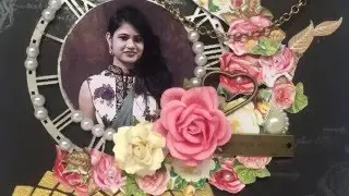 Layout Using Prima Marketing Texture Paste