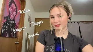 ASMR to actually fall asleep: saying random words to get tingles