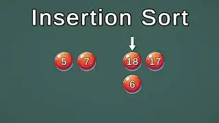 Insertion Sort Algorithm Explained Visually &ndash; Step-by-Step Animation!