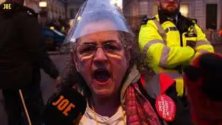 Nurse blasts Tory government at save the NHS protest outside Downing Street