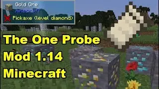 The One Probe Mod for Fabric Minecraft 1.14 Demonstration and Review