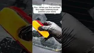 Boost your ride's shine with this oil film cleaner #car #oilremoval