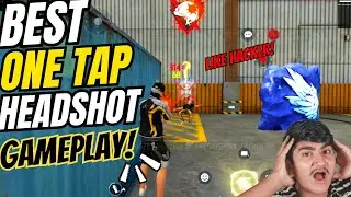 BEST ONE TAP HEADSHOT GAMEPLAY LIKE HACKER! | FREEFIRE LONE WOLF GAMEPLAY|