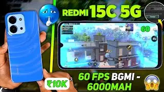 Redmi 15C 5G - BGMI Test,PUBG Test - ( Worst Phone Ever 🫩!?) Gaming Review Explained 