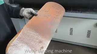 R-R-R1600  3 Sander water sanding grinding machine for the metal surface polishing