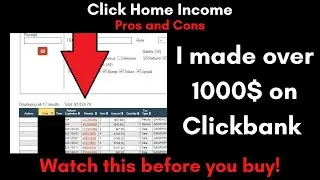 Click Home Income V2.0 Full review with Bonuses | Pros and Cons of Click | Watch this before you buy