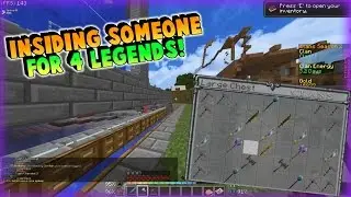 INSIDING ENEMY FOR 4 LEGENDS! | Mineplex Clans Highlights #31