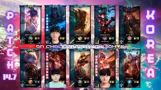 KOREA Challenger Match #1041 Patch 14.7 [Tarzan, Gen.G - Canyon, Gen.G - Peyz]