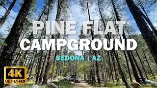 Pine Flat Campground Walkthrough Tour in Oak Creek Canyon near Sedona, Arizona