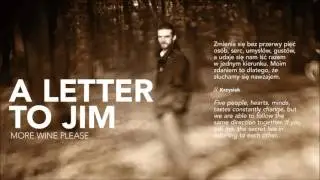 More Wine Please - A Letter To Jim (Tasting volume 1)