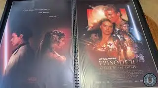 Baroque Portfolios Review: Deluxe (27x41) Movie Poster Storage Setup: Finished Demo