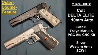 Osterspecial 2x Colt DELTA ELITE 10mm GBB: Marui + PGC CNC Alu & Kit Western Arms SCW1 #airsoft