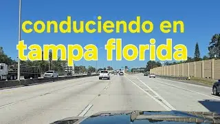 Driving in Tampa, Florida, city of sun and beach