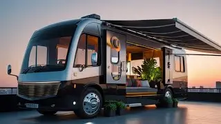 2026 Luxury EV Mini Motorhome Camper.