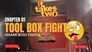 It Takes Two &ndash; Gameplay | Chapter 1 |  This Boss Almost Destroyed Us&hellip; 🧰💥 | Full Fight Gameplay