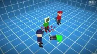 NickZangus - Ludum Dare 31 - Entire Game on One Screen