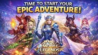 Playing mobile legends adventure (mla) for the first time characters are so fine #mobilelegends #mla