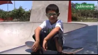 'Gonza': el niño de 5 años que vuela en skate