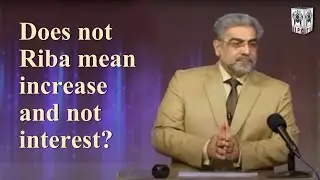 Does not Riba mean increase and not interest?