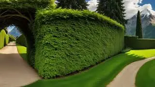 Go Left - in the Druid Academy Garden Maze